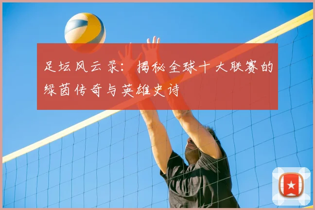 足坛风云录:揭秘全球十大联赛的绿茵传奇与英雄史诗