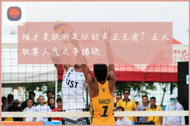 谁才是欧洲足坛的真正王者？五大联赛人气之争揭晓